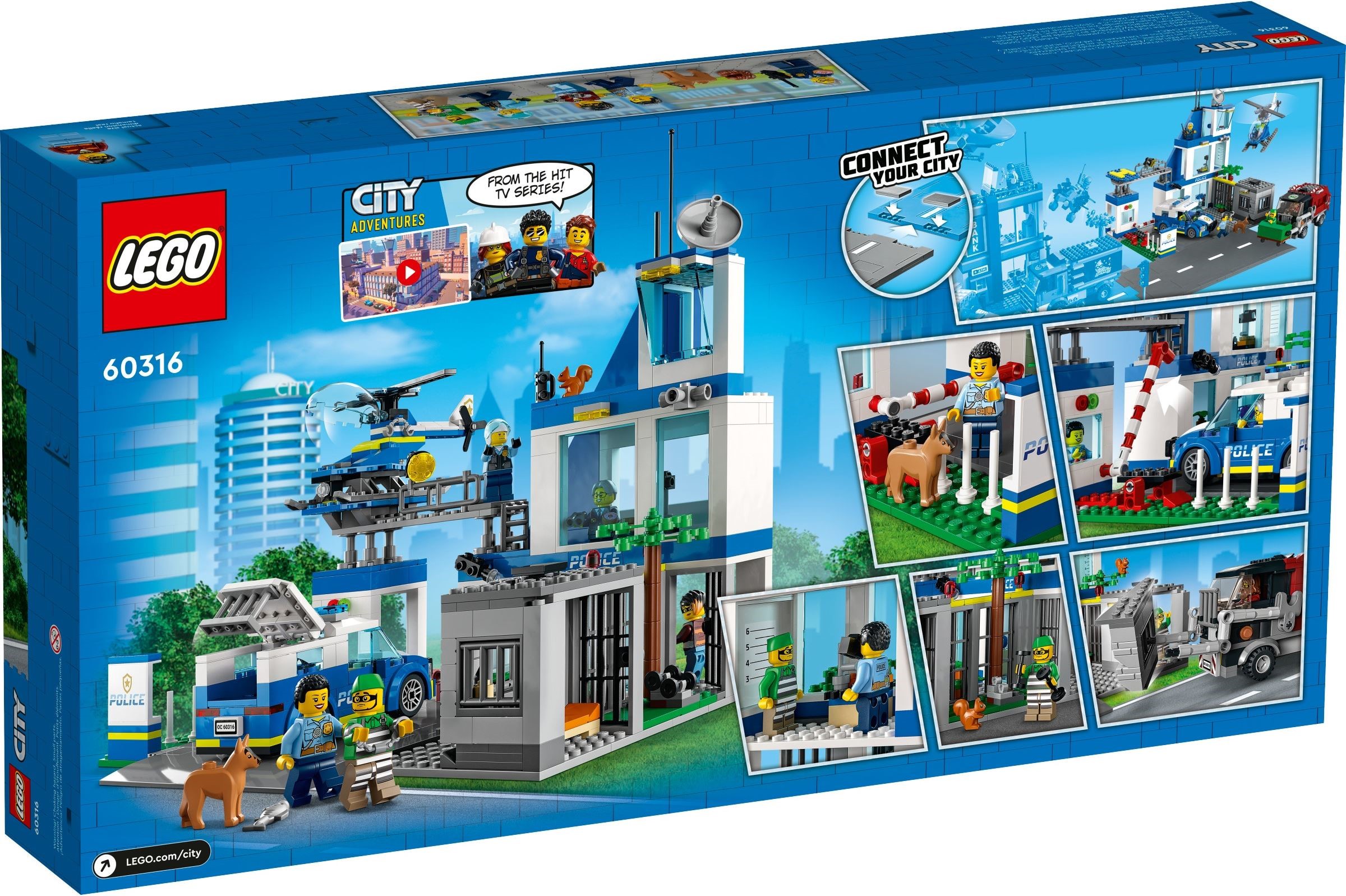 LEGO City เลโก้ 60316 Police Station
