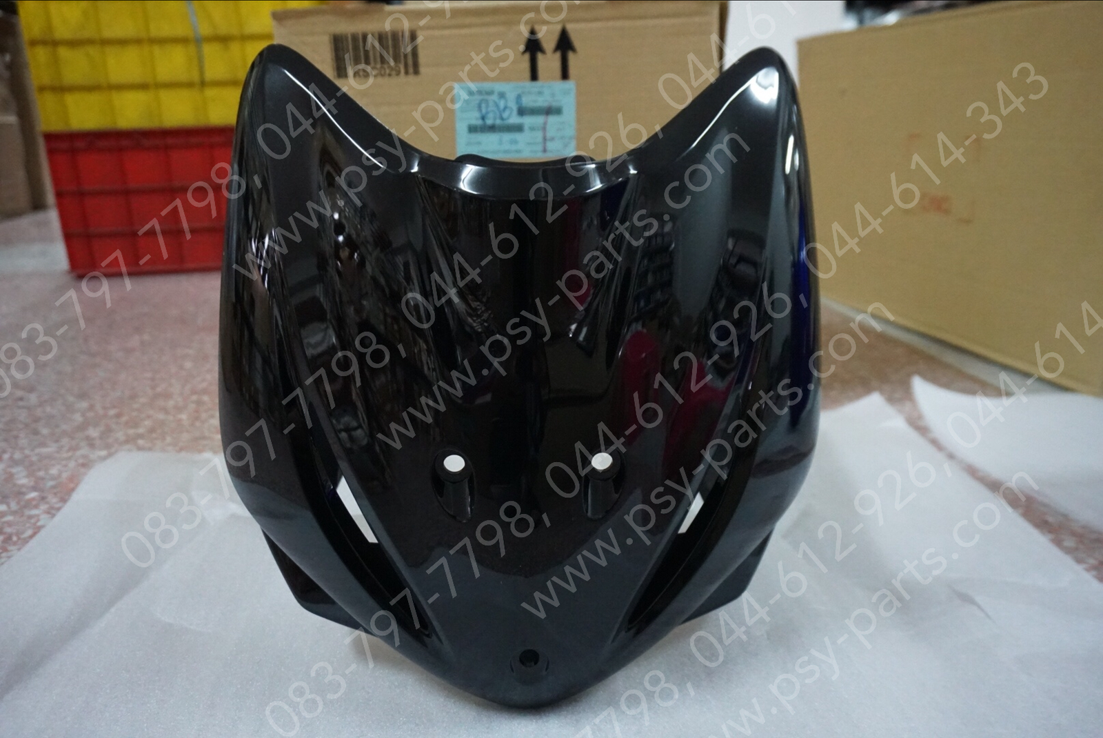 บังลม WAVE 110-I แท้ๆ สีดำ (A35) 64500-KWW-600ZD Honda