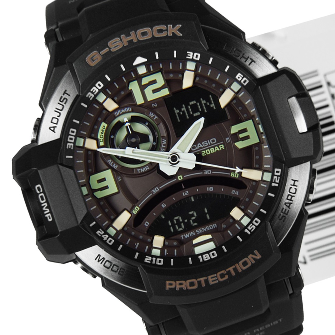 Casio G-Shock ชาย GA-1000-1BDR