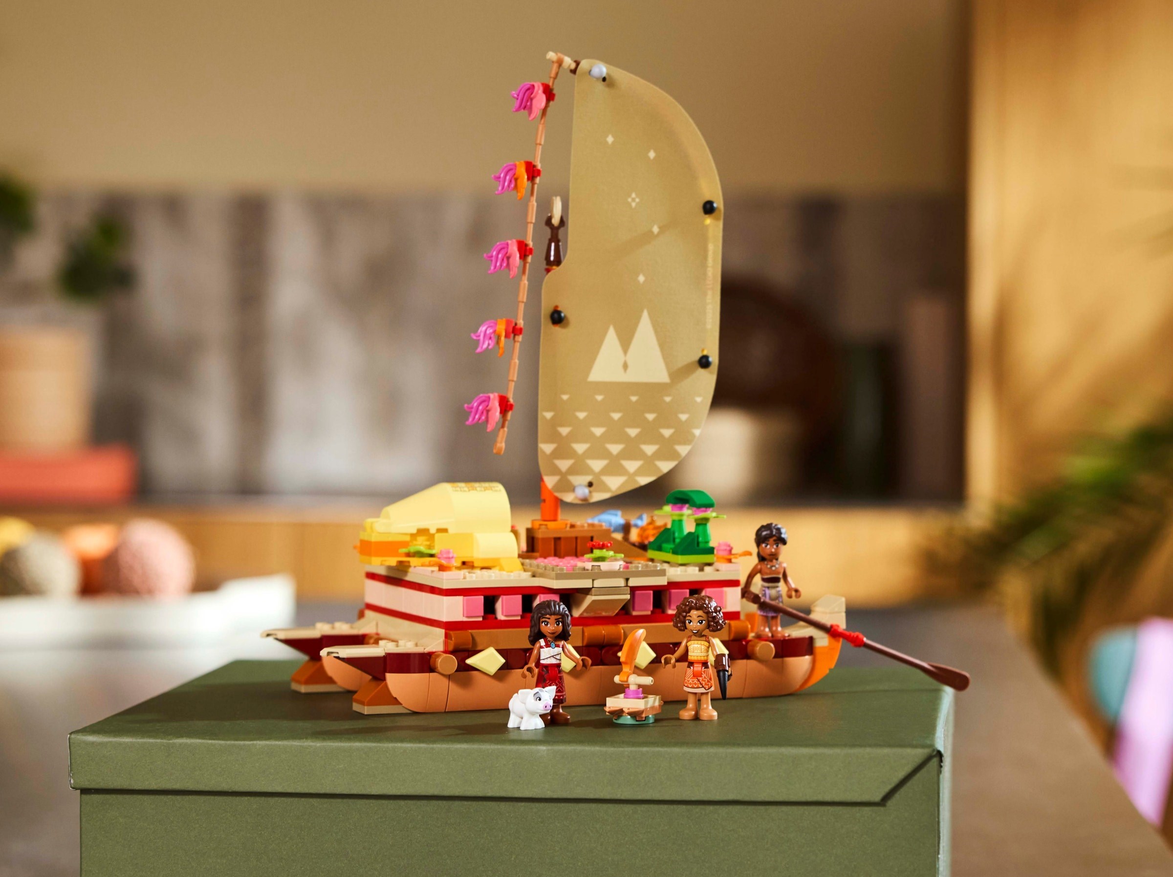 LEGO Disney เลโก้ 43270 Moana's Adventure Canoe