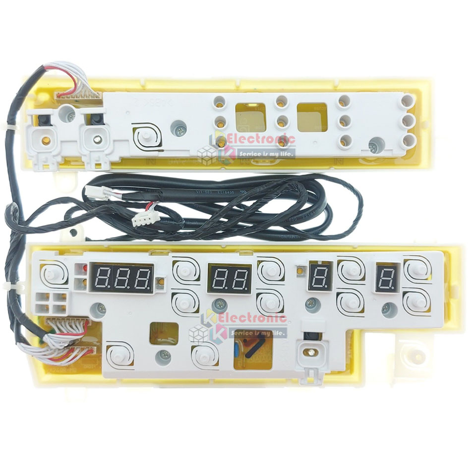 แผงเครื่องซักผ้า แผงปุ่มกดเครื่องซักผ้า Hitachi รุ่น*SF-180XWV/SF-200XWV/SF-220XWV/SF-240XWV*อะไหล่แท้