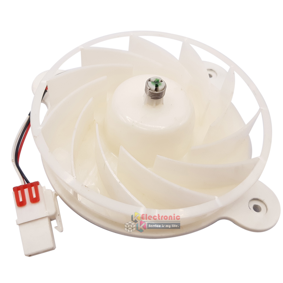 พัดลมตู้เย็นโนฟรอส Samsung รุ่น RF56K9040SG/ST/RF56N9740SG/ST/RF858QALAX3/ST/RL4003SBABS/ST/RL4003SBASL/ST/RL4013UBASL/ST/RL4363SBASL/ST/RS844CRPC5A/ST/RSG5FURS1/XST