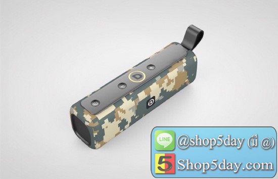 ลำโพง Dope Army Bluetooth Speaker ลำโพงบลูทูธ ลำโพงไร้สาย กันน้ำ Waterproof เสียบ TF Card ได้