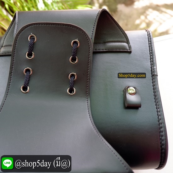 🔥 กระเป๋ารถมอเตอร์ไซค์ วินเทจ-คลาสสิค ✌️ มีสีดำ และ น้ำตาลไหม้