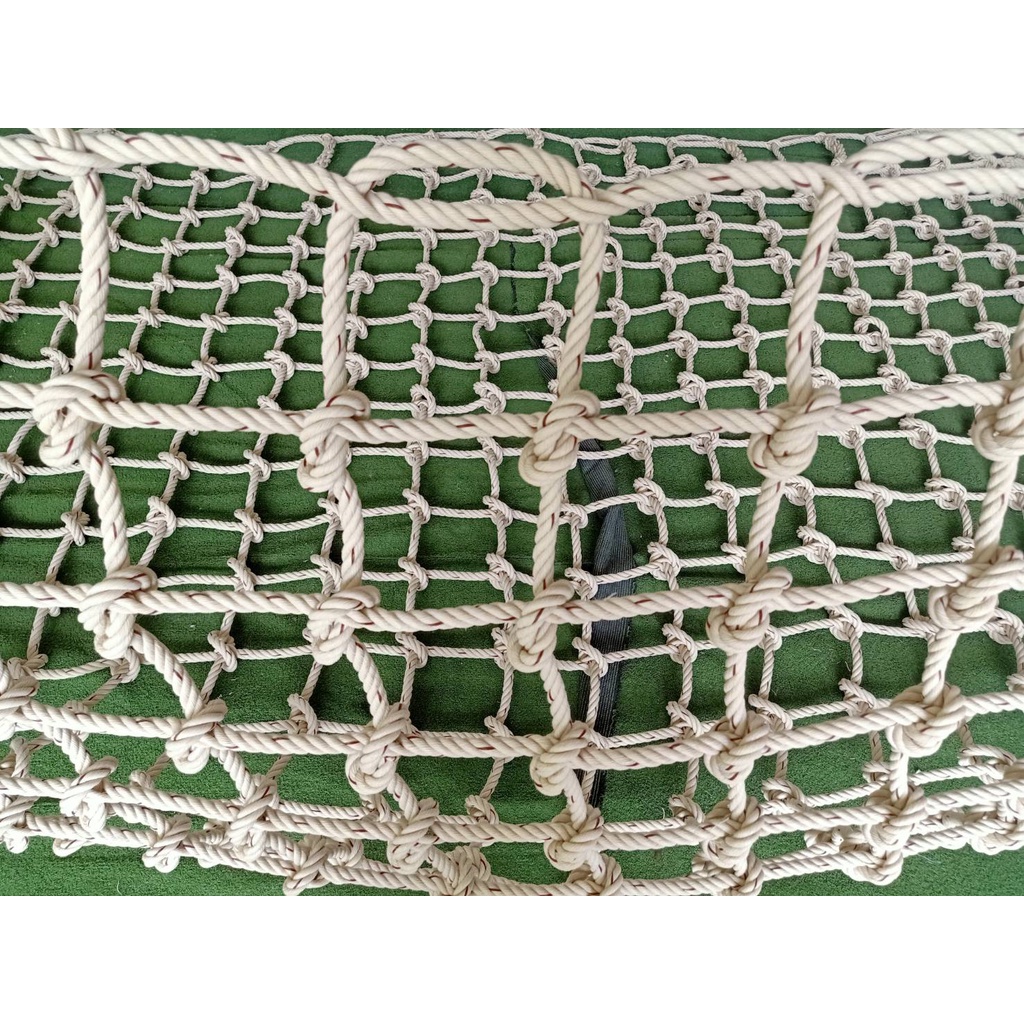 ตาข่ายปีนป่ายสำหรับเด็กเล็ก-เด็กโต ตาข่ายปีนป่ายเชือกใยยักษ์ 16 มิล ตา 25 CM.ตาข่ายติดตั้งง่าย ตาข่ายฐานลูกเสือ เข้าค่าย