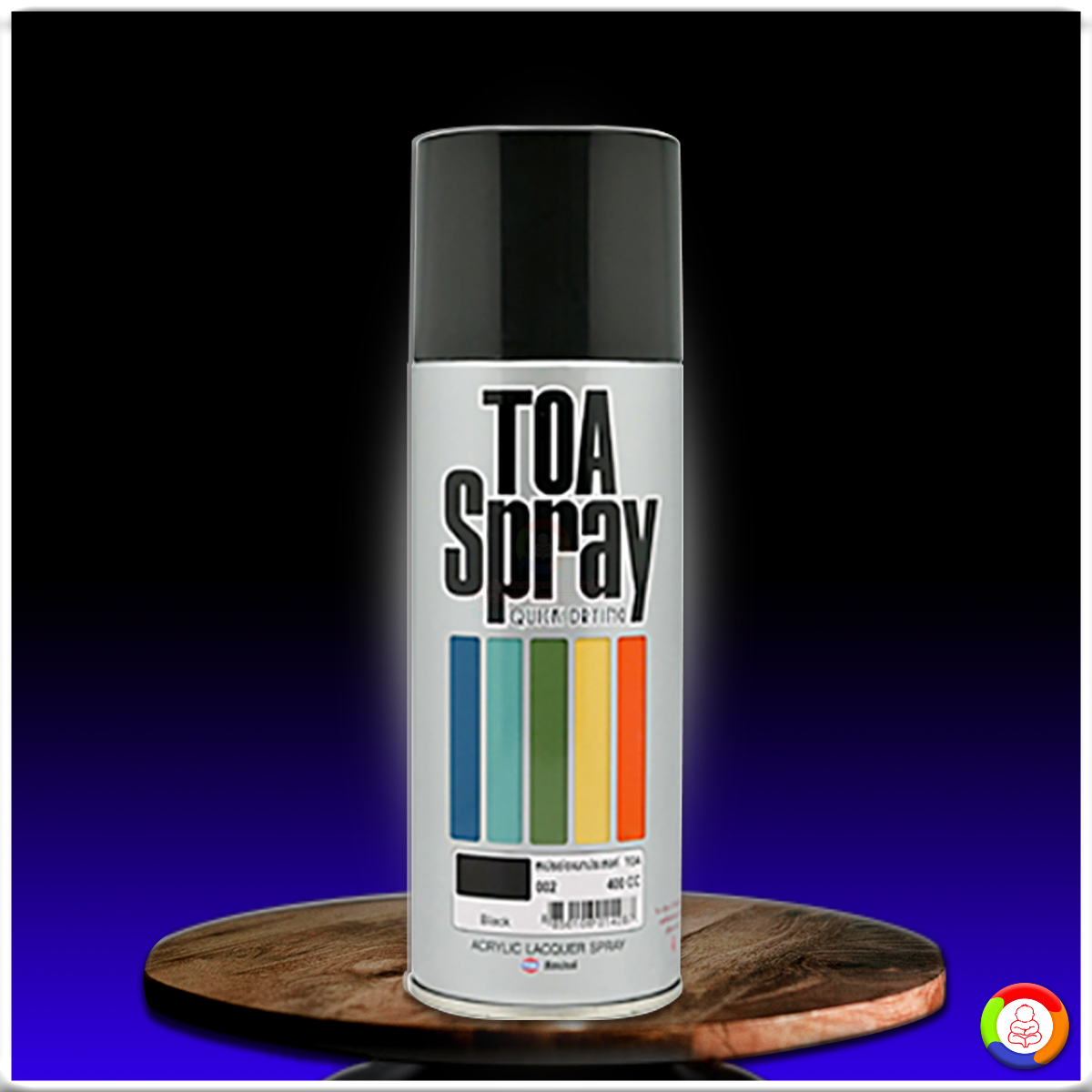 ทีโอเอ สีสเปรย์อเนกประสงค์ TOA Acrylic Lacquer Spray: For All Purposes