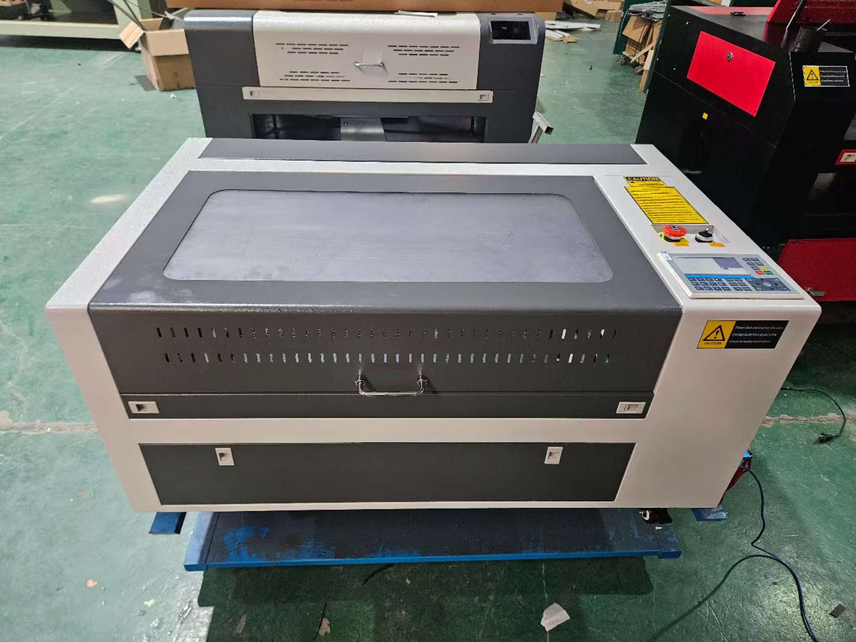 เครื่องแกะสลักยิงเลเซอร์รุ่น 4060B 60W สเป็คราชการ