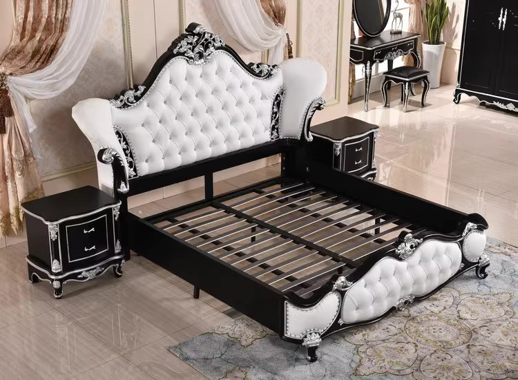 เตียงเจ้าหญิง เตียงหลุยส์ เตียงนอนหลุยส์ รุ่น Dearna