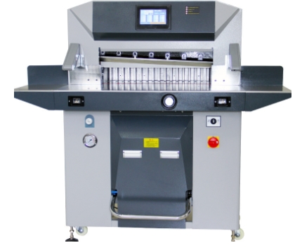 เครื่องตัดกระดาษ CNC ไฮดรอลิก 6710PX เครื่องตัดกระดาษไฮดรอลิกควบคุมด้วยโปรแกรม/เครื่องตัดกระดาษความเร็วสูง