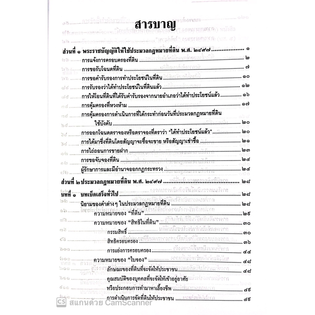 คำอธิบาย กฎหมายที่ดิน (รศ.วรวุฒิ เทพทอง) ปีที่พิมพ์ : สิงหาคม 2565 (ครั้งที่ 9)