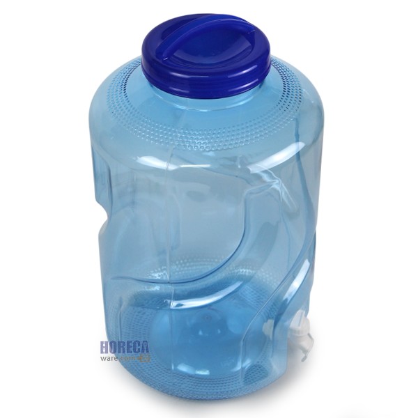 ถังใส สีฟ้า PET 18.9ลิตร มีก็อก(X10) เอสอาร์