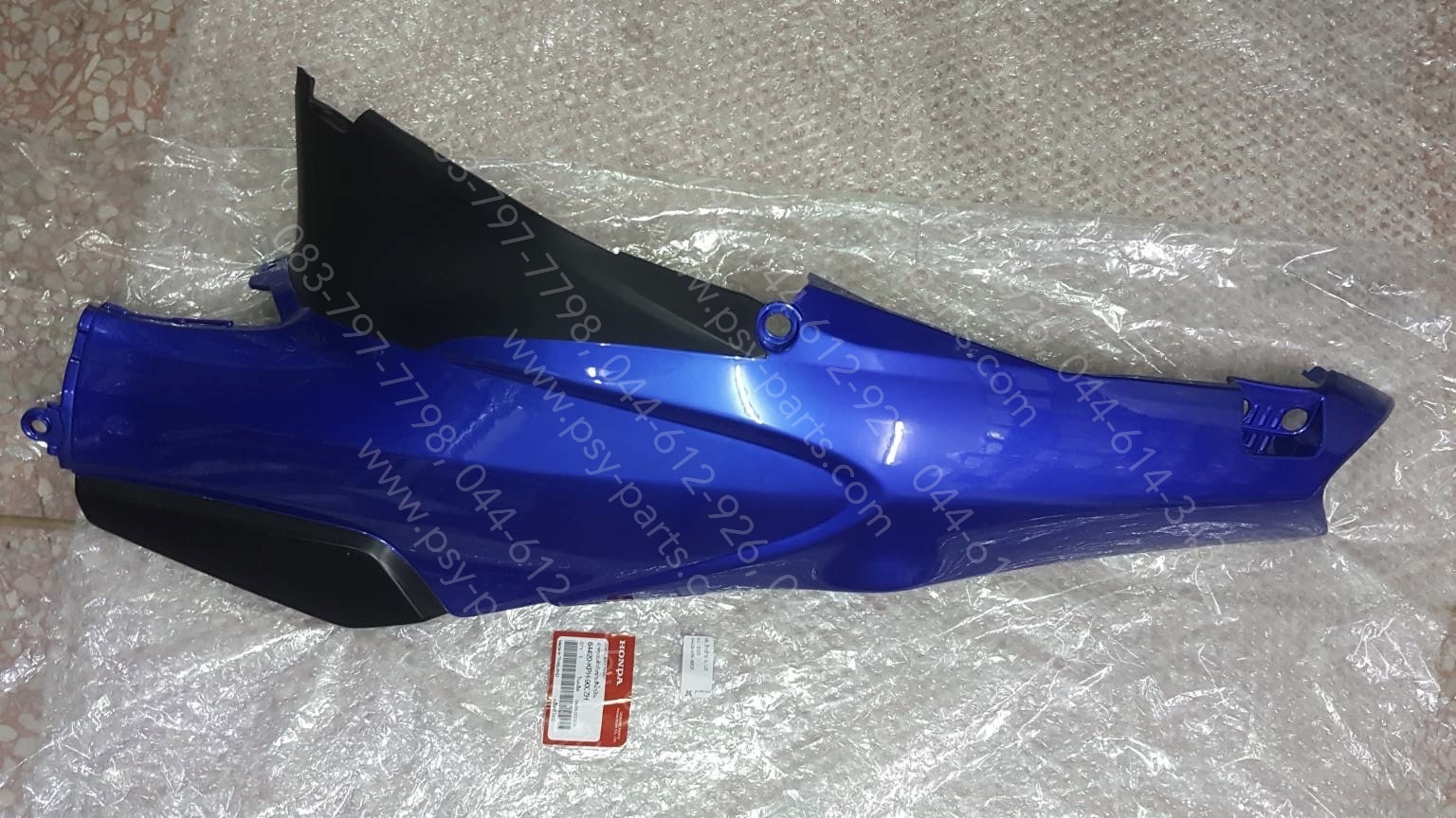ฝาครอบข้างซ้าย WAVE 125 แท้ๆ สีน้ำเงิน (PB325) 64420-KPH-900ZH