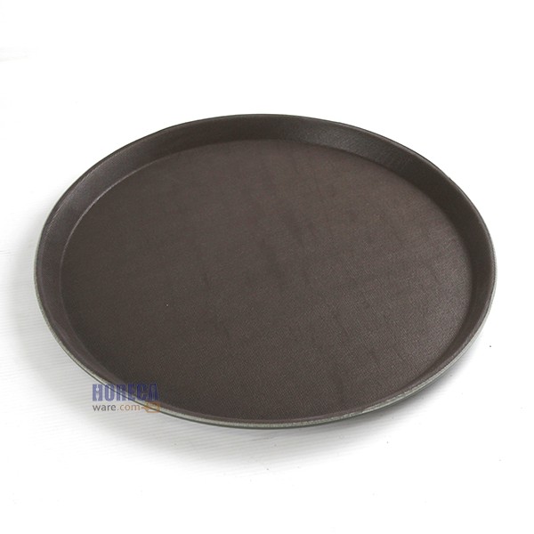14 inch round non-slip tray, Thai melamine