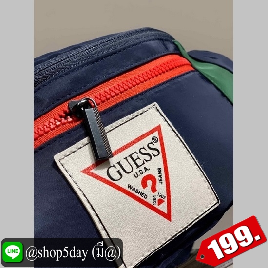 ♨️ กระเป๋าคาดอก-เอว GUESS งานป้าย ผ้าลื่น (2020)
