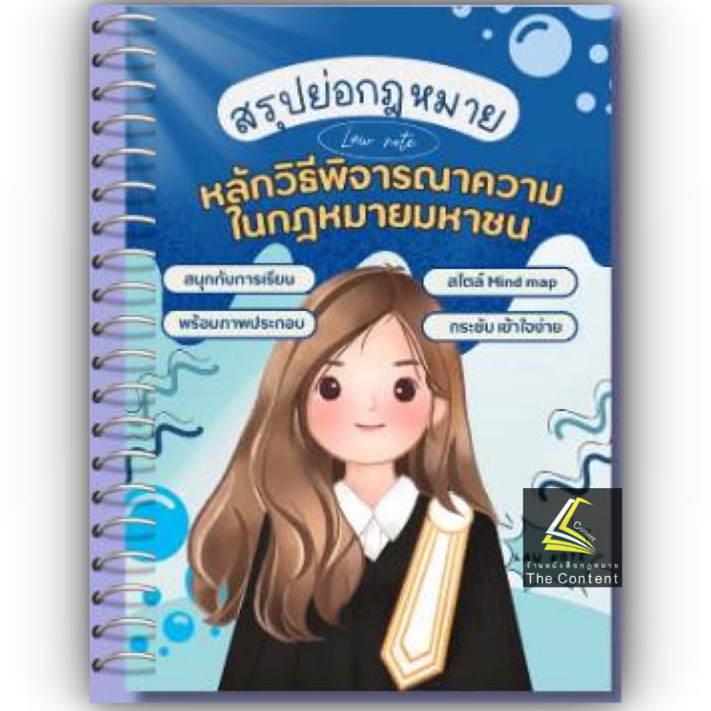 L5สรุปย่อกฎหมาย หลักวิธีพิจารณาความในกฎหมายมหาชน/ Law Note ณฤดี ปักการะนัง /พิมพ์ : พฤษภาคม 2568 (ครั้งที่ 1)