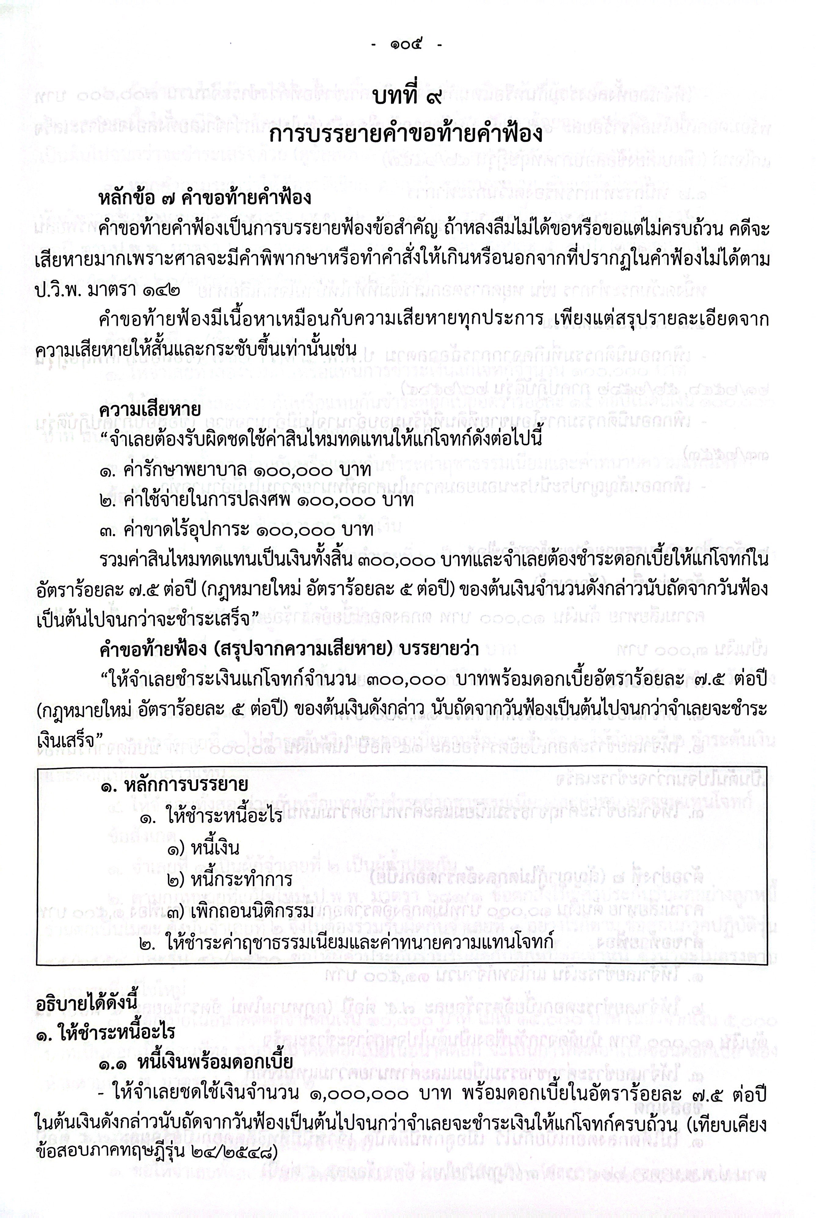 (ห่อปก) เอกซเรย์ 1 ตั๋วทนาย คู่มือสอบตั๋วทนายความ ภาคทฤษฎี (พิเชฐ โพธิวิจิตร)