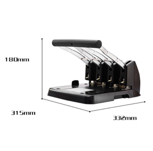 เครื่องเจาะกระดาษ4รูSTD-15004 เจาะรูกระดาาหนา 150 แผ่น มาแทนรุ่นKw trio 9540