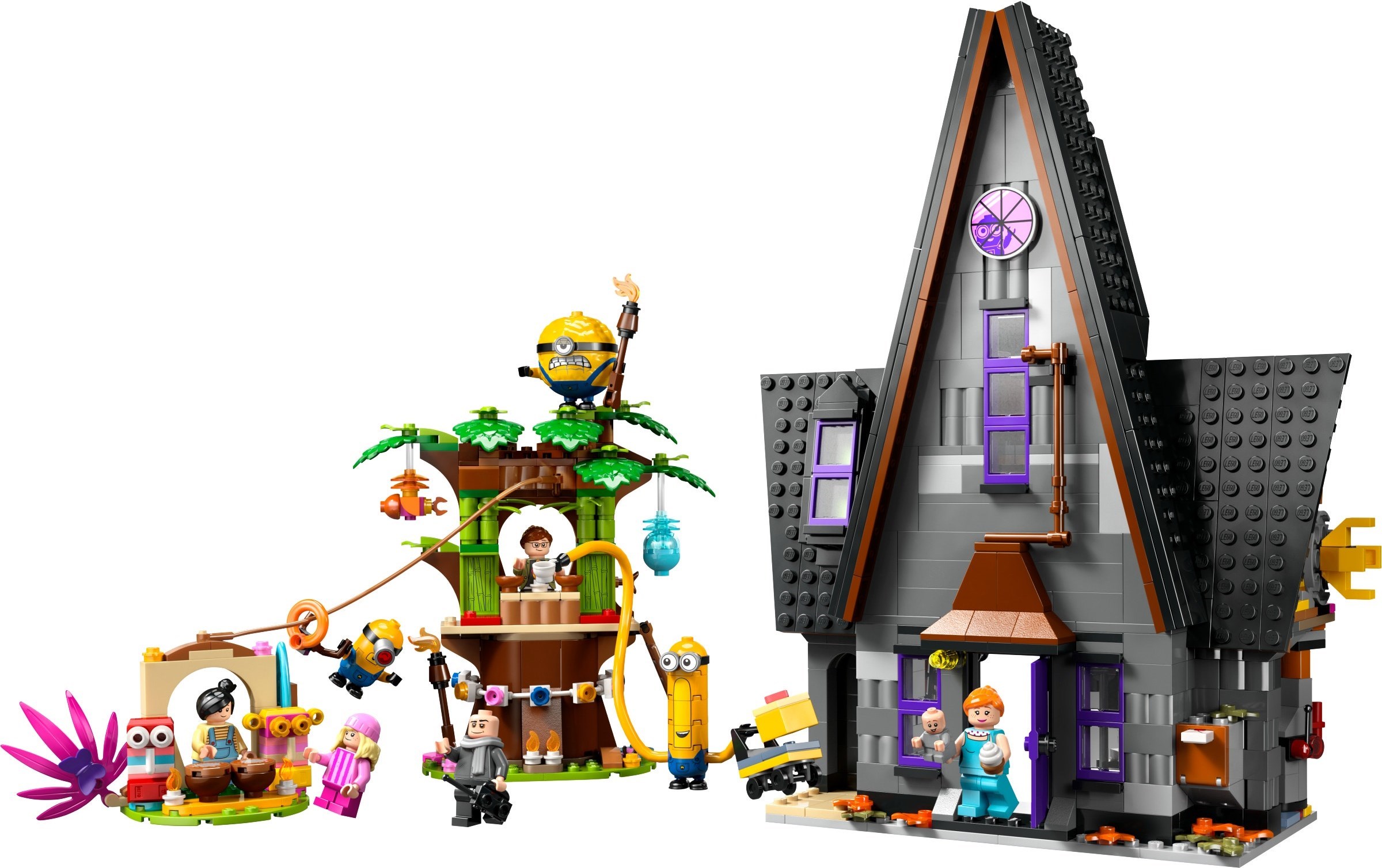 LEGO Minions THE RISE OF GRU DESPICABLE ME เลโก้ 75583 Minions and Gru's Family Mansion