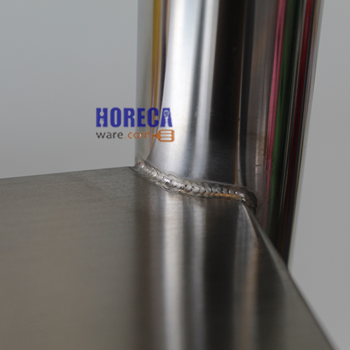 ชั้นอเนกประสงค์ทึบ 4 ชั้น เกรด201 สำหรับวางจานชาม ตราแมสเตอร์แวร์