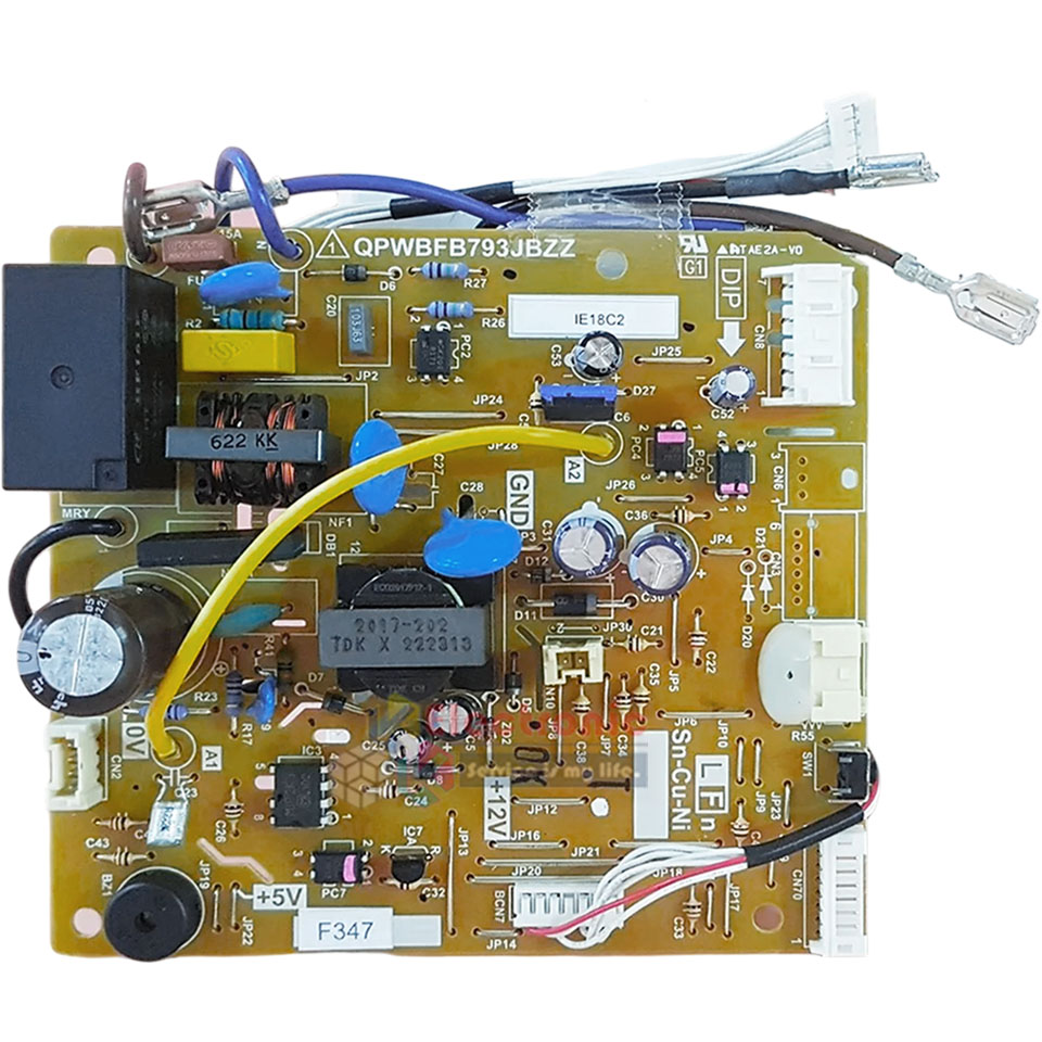 แผงบอร์ดควบคุมแอร์คอยเย็นSHARP-ชาร์ป รุ่น AH-R10-อะไหล่ใหม่แท้บริษัท