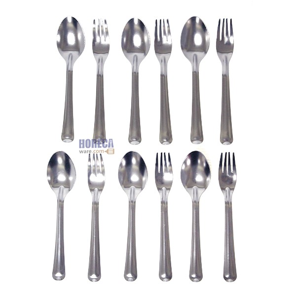 ช้อนและส้อม ลีลาวดี (กล่องละ 6 คู่) หัวม้าลาย