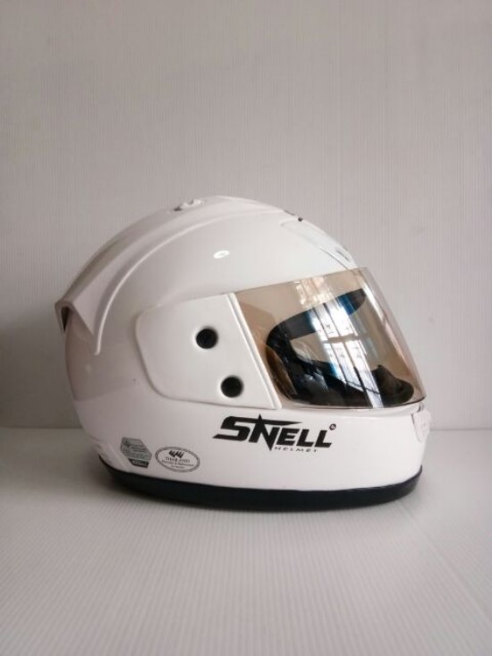 หมวกกันน็อค Snell Ruyki สีขาว