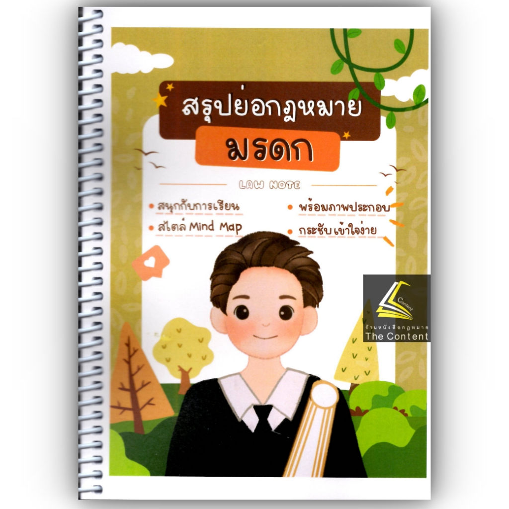 L4สรุปย่อกฎหมาย มรดก / โดย : LAW NOTE, รลิตตาภา ศรเสณี / พิมพ์ : พฤศจิกายน 2566
