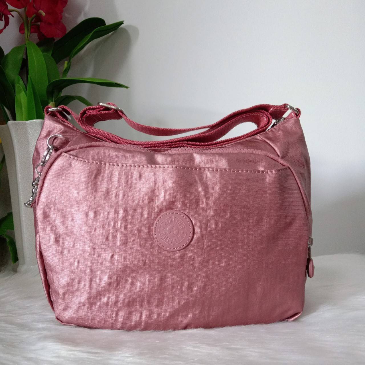 กระเป๋าสะพาย คิปลิ้ง Kipling CAI Quilted คิปลิง กระเป๋าสพาย outlet แท้