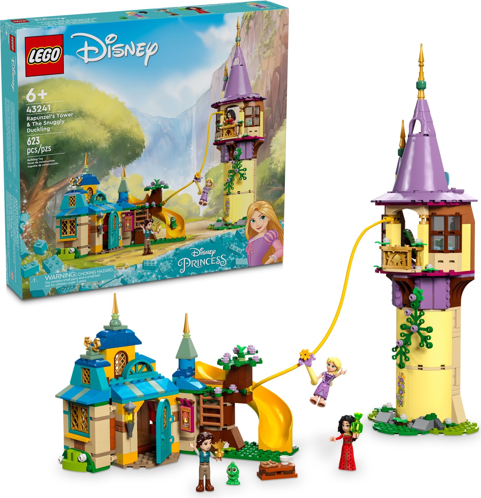 LEGO Disney เลโก้ 43241 Rapunzel's Tower & The Snuggly Duckling