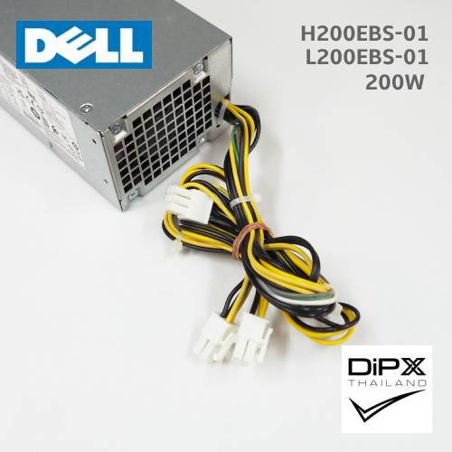 Power supply DELL 200W (H200EBS-01, L200EBS-01) 6pin, 4pin, 4pin (New)