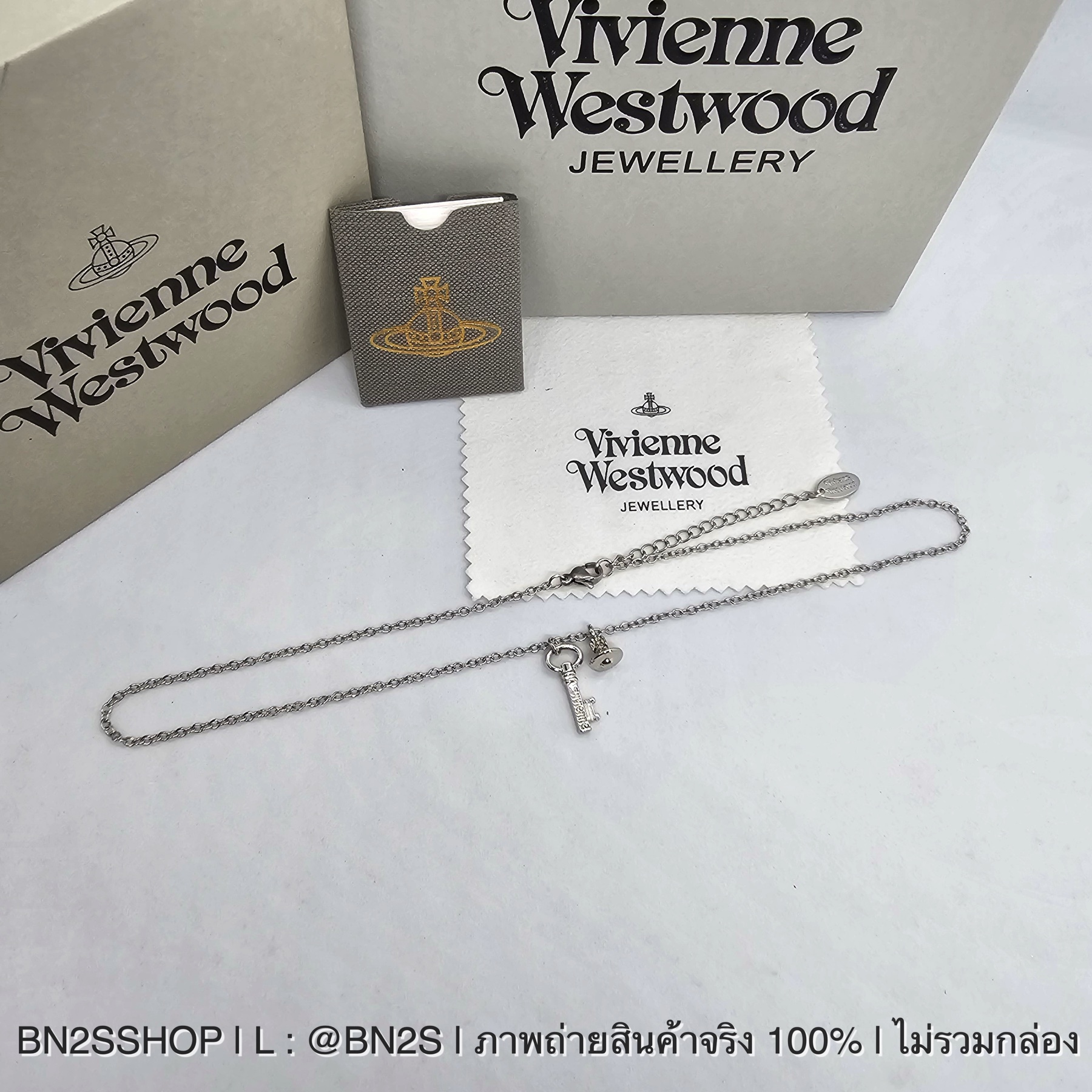 Vivienne Westwood Eunice Key with Orb Pendant Necklace