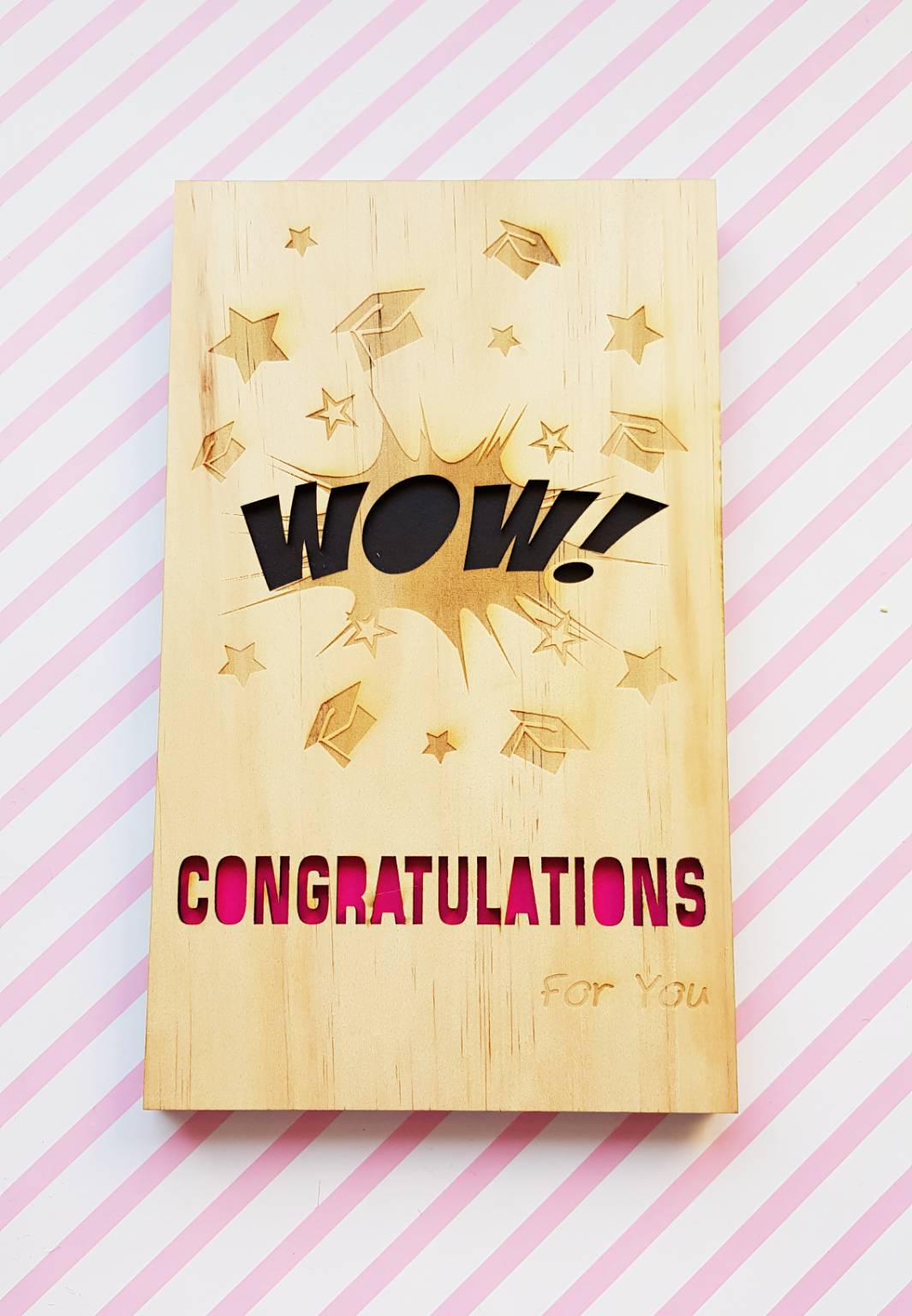 อัลบัมรูปปกไม้ ของขวัญสุดเท่