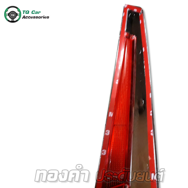 คิ้วท้าย ISUZU D - MAX 2012 ชุบโครเมียม