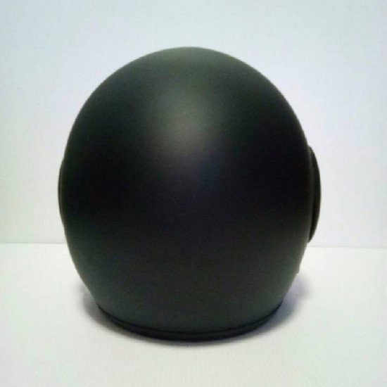 AVEX หมวกกันน็อคเต็มใบ ราคาถูก รุ่น TOPGUN ล้วนไม่มีลาย สีดำด้าน แว่นดำ