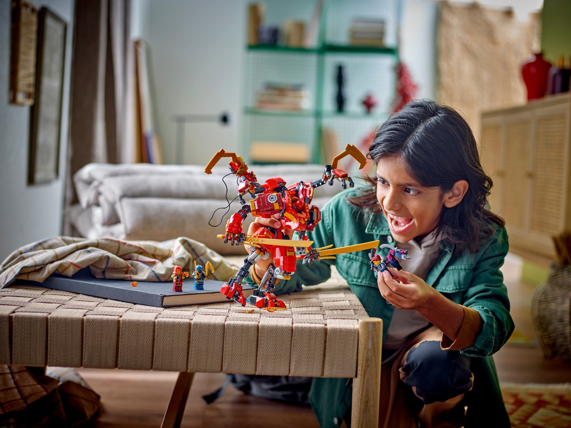 LEGO Ninjago เลโก้ 71812 Kai's Ninja Climber Mech