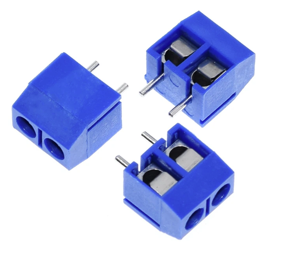 Terminal Block 2Pin Pitch 5.08mm KF301 blue color Screw Terminal Block Connector 2 Pin
