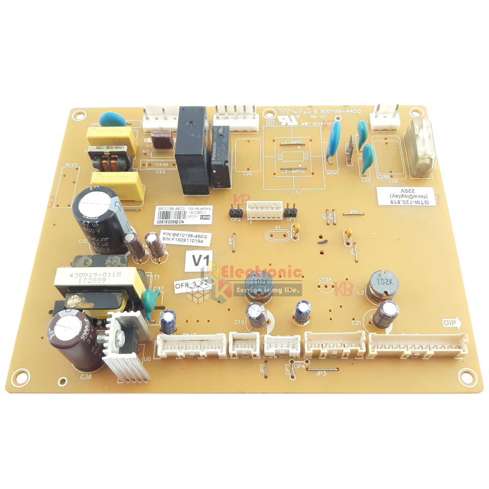 แผงตู้เย็นไฮเออร์ HAIER สำหรับรุ่น HRF-TMA501/HRF-TMA541/HRF-TMA50GI/HRF-TMA54GI-พาร์ท 0061800562CN อะไหล่แท้