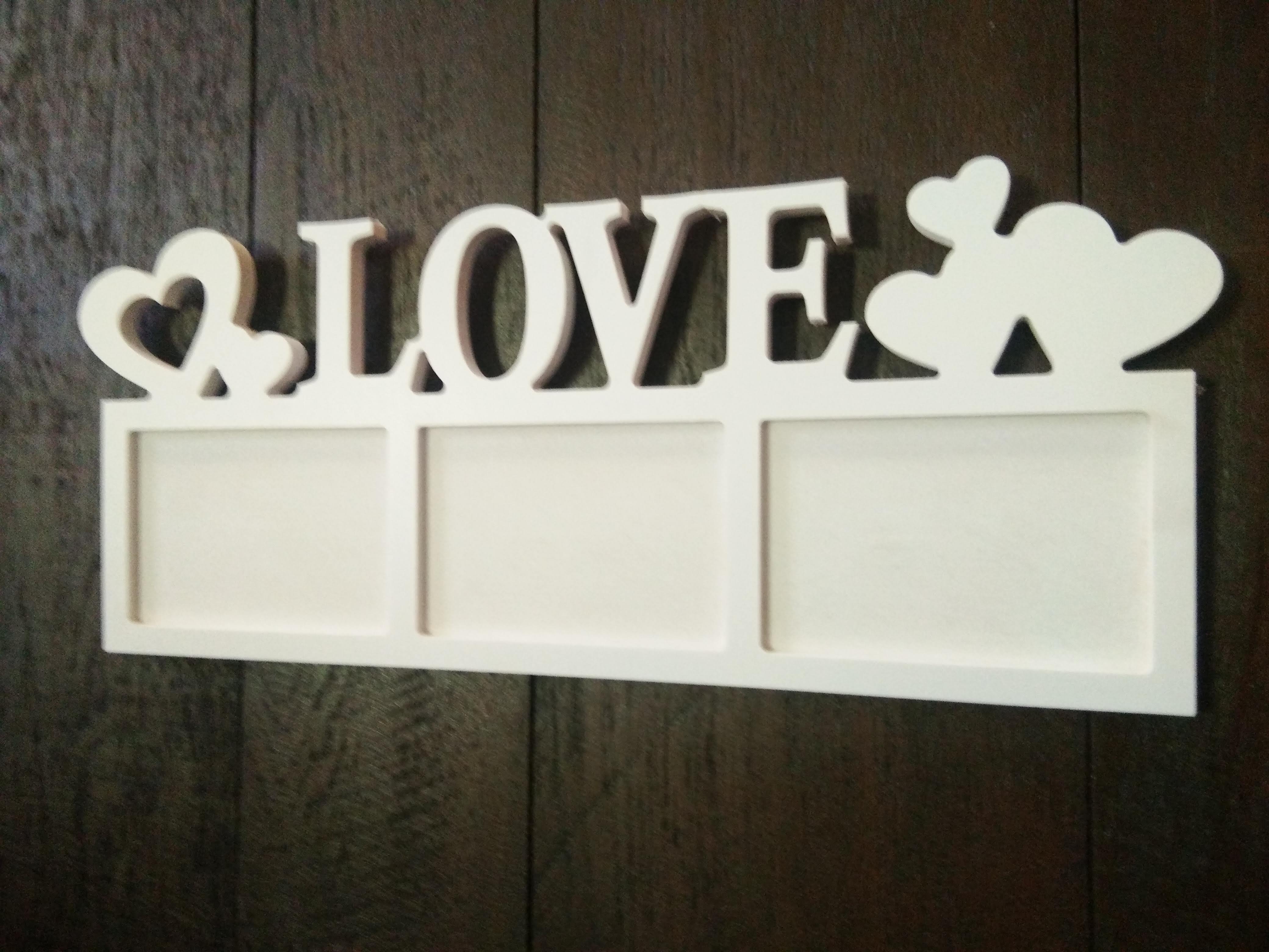 กรอบรูป Love ขนาด 30x15 cm