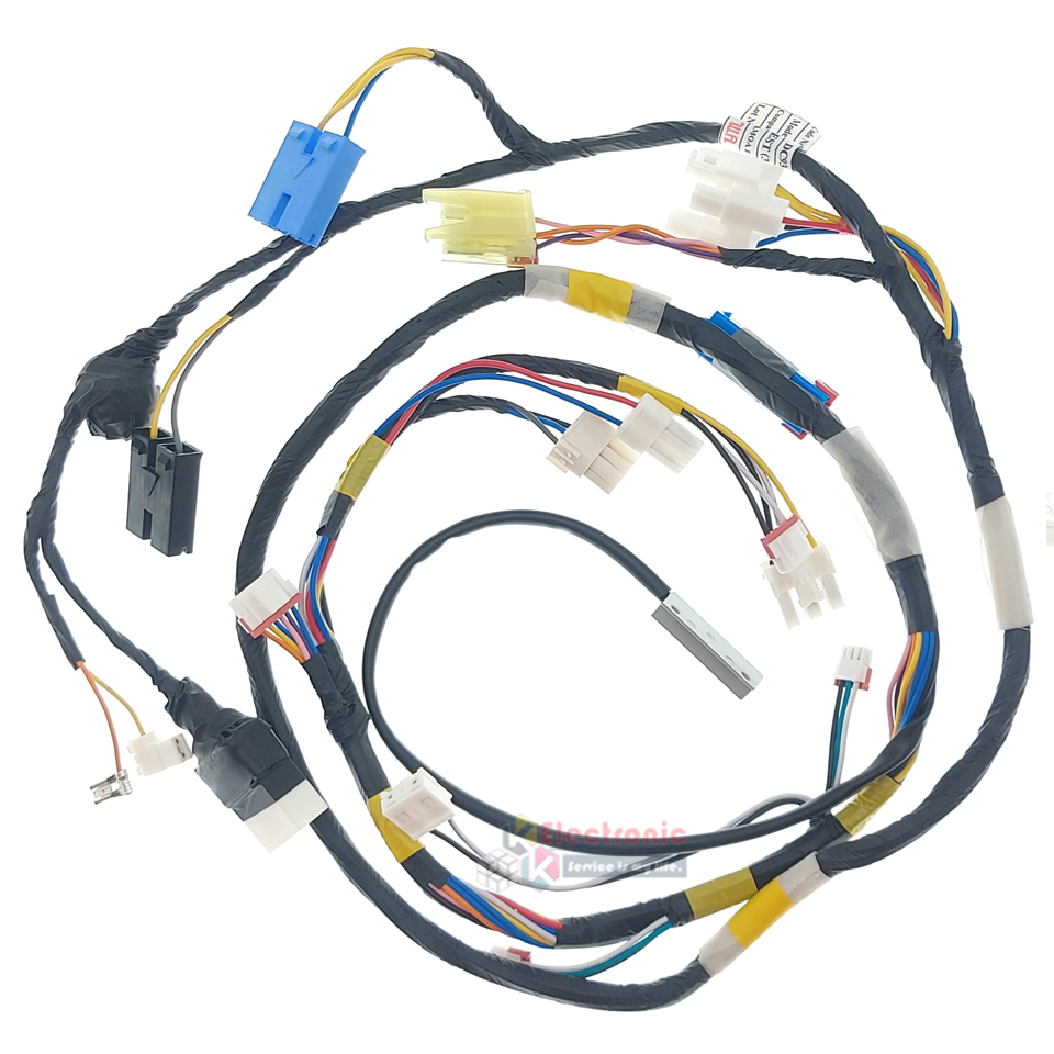 ชุดสายไฟเครื่องซักผ้าSAMSUNG(ซัมซุง) สำหรับรุ่น WA85F5S3QRY/ST/WA10F5S3QRY/ST*อะไหล่แท้*ใช้ได้กับทุกรุ่นที่ระบุไว้_ชุดสายด้านบน