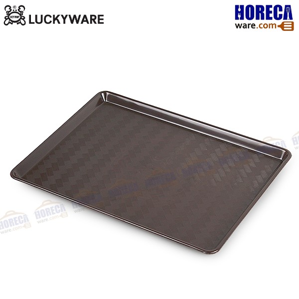 ถาดเหลี่ยม 10x14นิ้ว (26.1x35.4x1.5cm) คีย์เวย์ Keyway