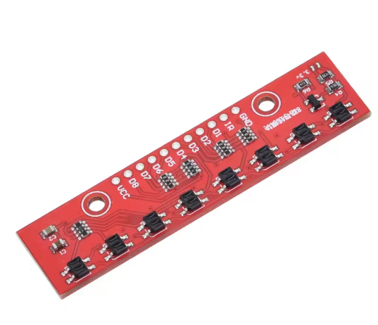 TZT Infrared Tracking Module Sensor Detection Module DIY For Arduino 8-Channel Infrared Detector Hunt Module 8bit Sensor Module