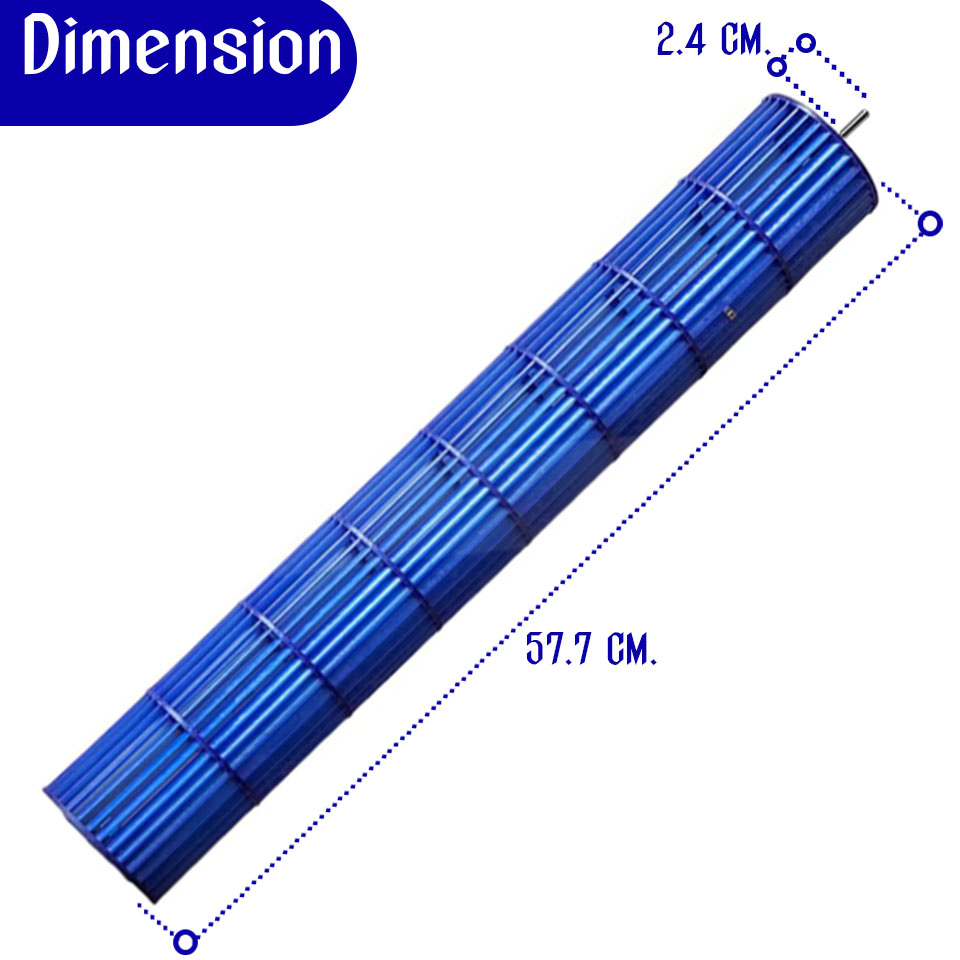 ใบพัดลมแอร์คอยล์เย็นTCL-ทีซีแอล รุ่น TAC-IVX12/TAC-IVX13*อะไหล่ใหม่แท้บริษัท #อะไหล่แอร์TCL
