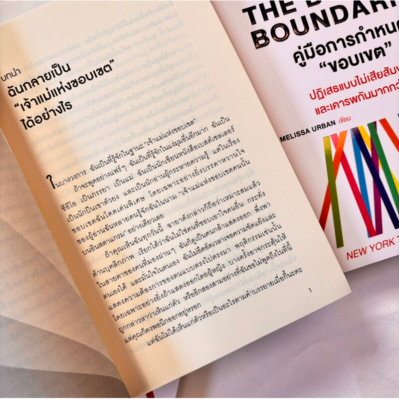 The Book of Boundaries คู่มือการกำหนดขอบเขต /ผู้เขียน :Melissa Urban /สำนักพิมพ์ : Amarin Howto(อมรินทร์ ฉาวทู)