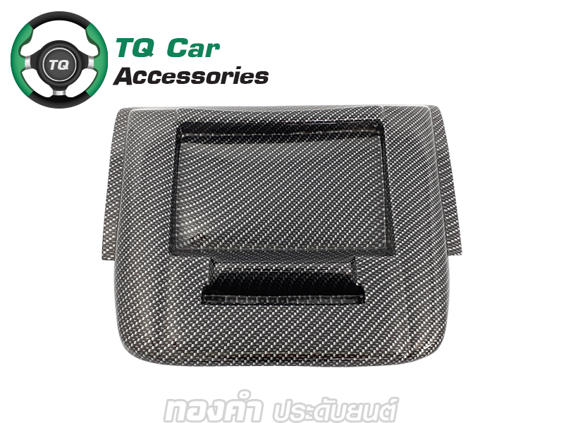 ถาดวางของคอนโซลหน้ารถตู้ Toyota Commuter,Ventury,Hiace สีดำ.เคพล่า.ลายไม้