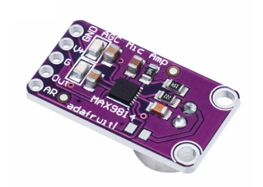 MAX9814 microphone amplifier module MIC microphone sound amplifier 2.7V-5.5V microphone sensor