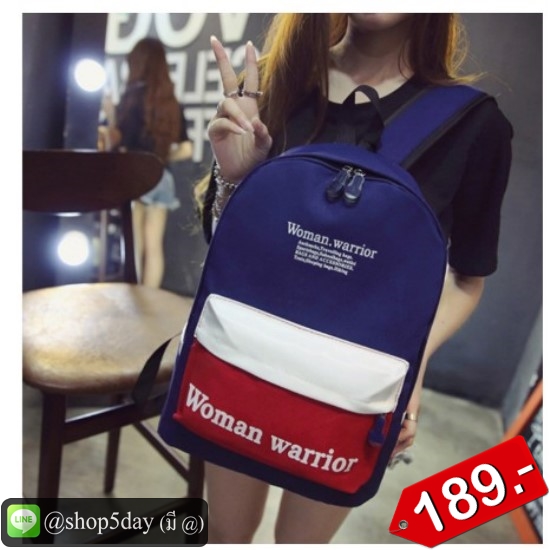 กระเป๋าสะพายหลัง Woman กระเป๋าเป้