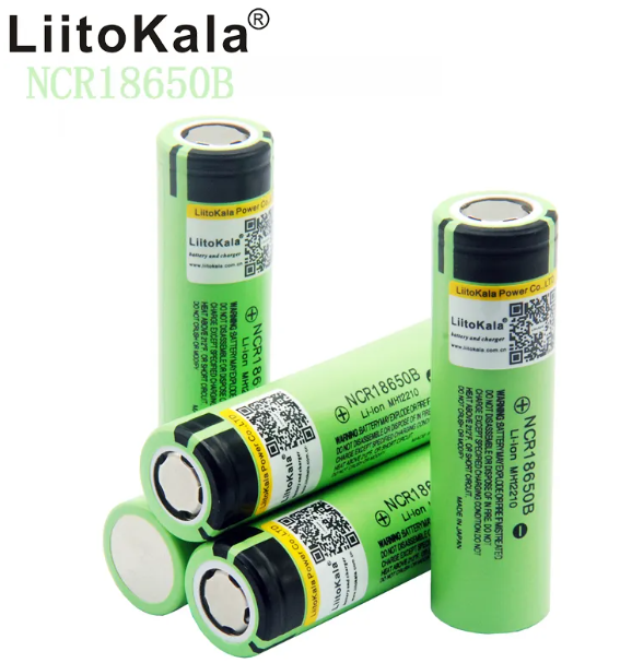 LiitoKala New Original NCR18650B 34B 3.7V 18650 3400mAh Li-ion MH12210 Rechargeable Lithium Battery ถ่านชาร์จ แบตเตอรี่ลิเธียม Panasonic