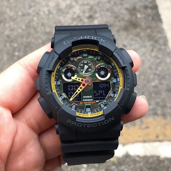 Casio G-shock ชาย GA-100BY-1ADR