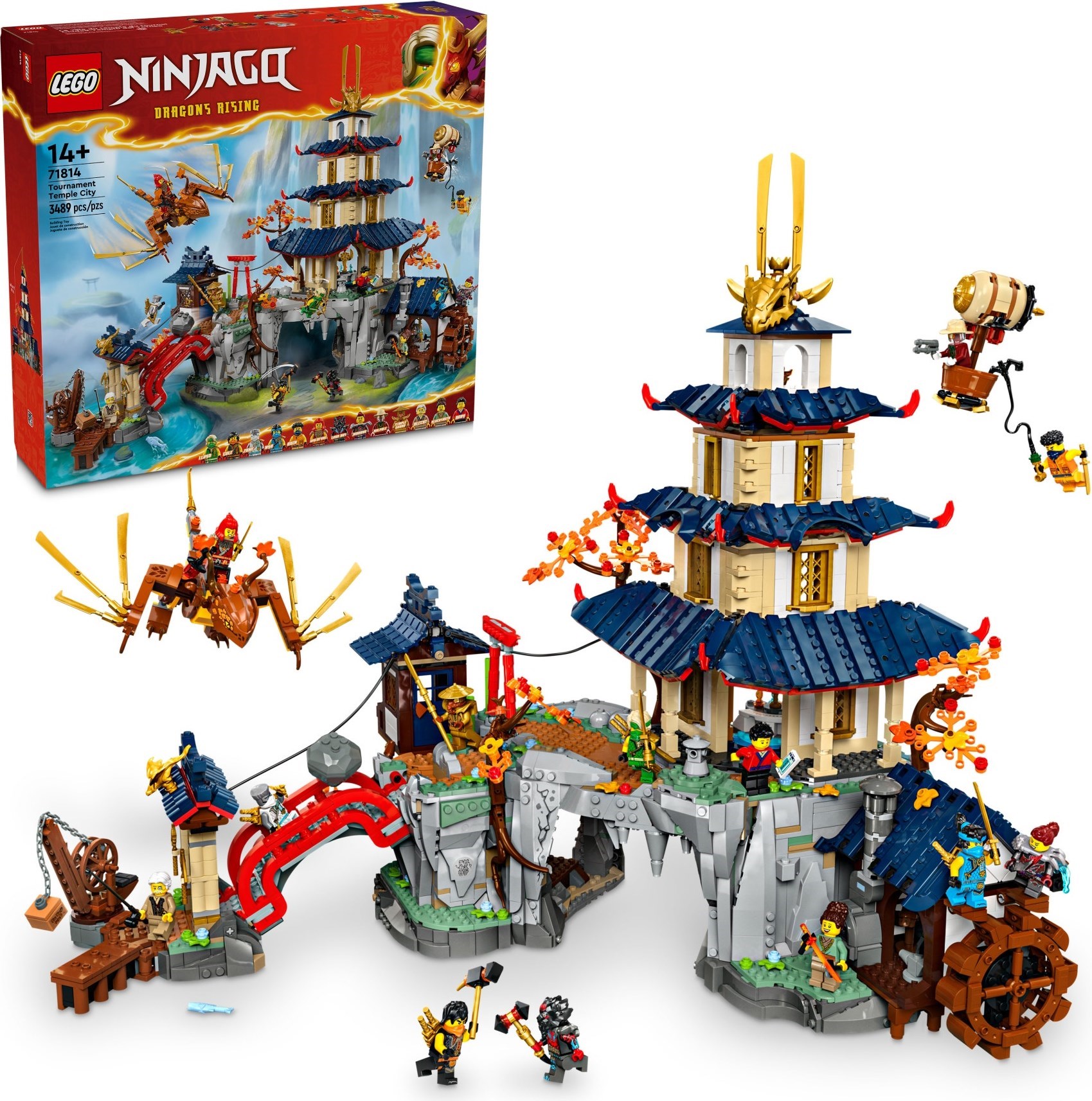 LEGO Ninjago 71814 เลโก้ Tournament Temple City