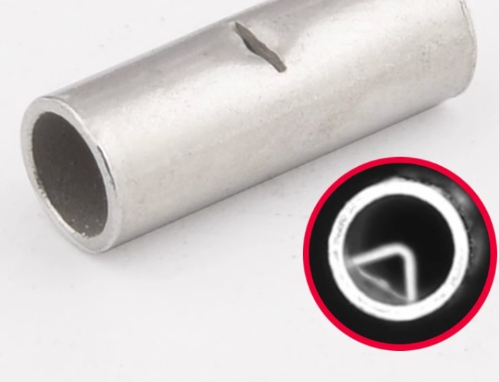 BHT5 สลิปหุ้ม(กันน้ำ) AWG 12-10 (4-6 sq.mm.) max 48A. แพ็คละ 20 ชิ้น Heat Shrink Butt Wire Connectors Waterproof Insulated Wire Cable Crimp Terminals สลิปหุ้ม ท่อหด หางปลา สลิปหุ้มต่อสายไฟ เทอร์มินอลต่อสายไฟ BHT-5